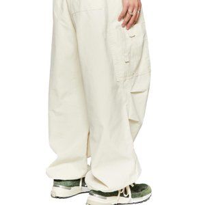 Jaded London Parachute Pants Ecru Size S